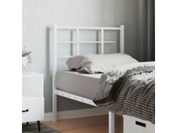 Cabecero De Metal Blanco 75 Cm