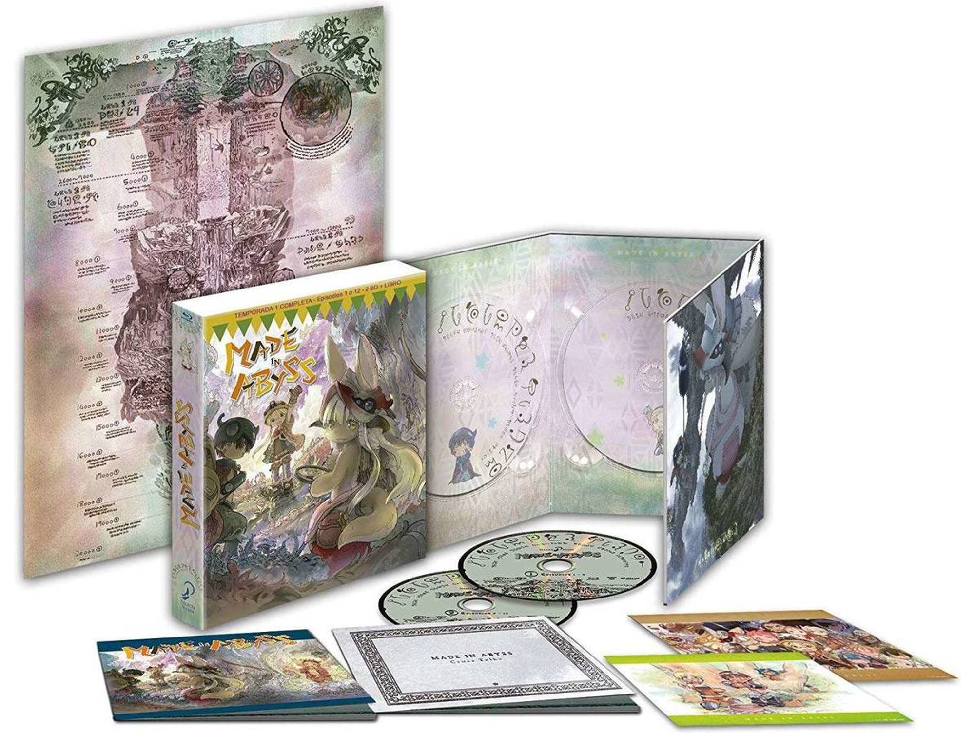 Blu-Ray Made In Abyss Episodios 1 A 13 (Serie Completa) Blu-Ray Edición Coleccionistas