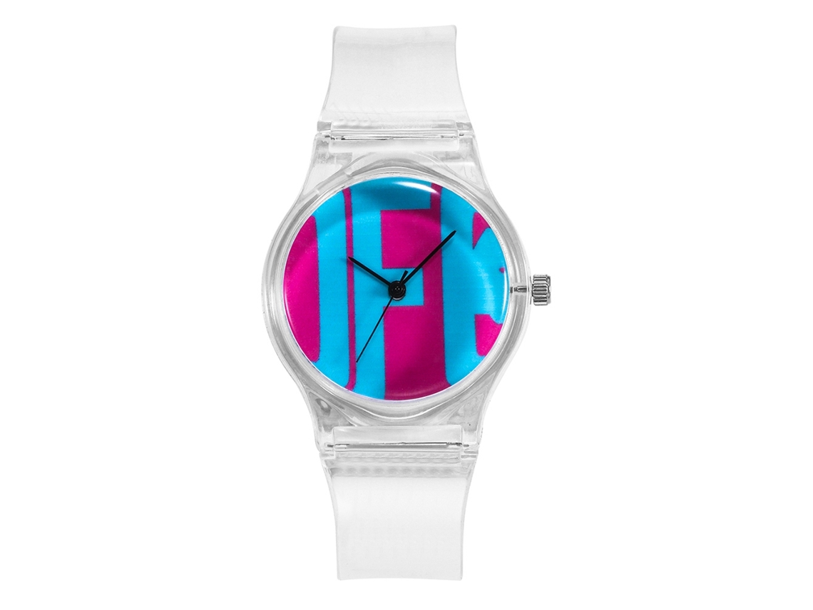 Relógio De Quartzo Elegante Fashion Feminino Relógio Casual Decoração Pulseira Presente (vermelho Rosa)