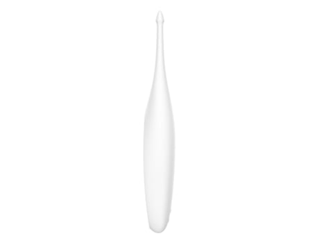 Vibrador SATISFYER Curve Clitoral White (17 x 3 cm)