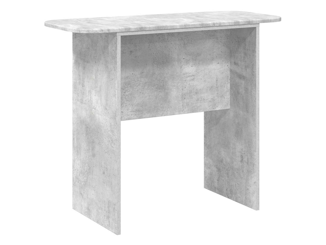 Mesa Consola | Mesa De Entrada | Mesa De Apoyo Gris Concreto 93 X 40 X 75 Cm Madera De Ingeniería
