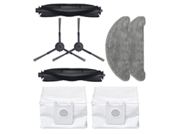 piezas para Roidmi Eve Plus accesorios de Robot aspirador Kit bolsa de polvo paño de fregona cepillo de rodillo Cepillo Lateral