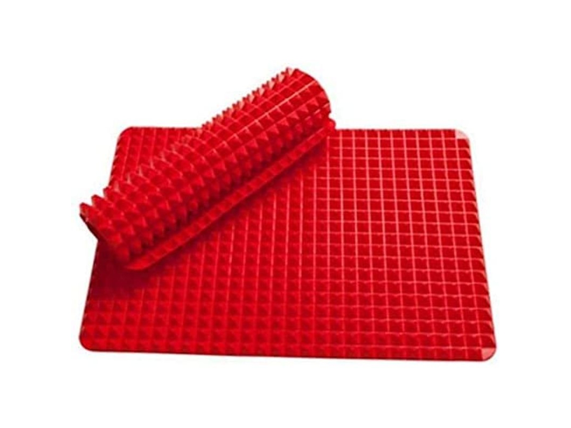 Tabla De Silicona Antiadherente Piramidal Para Horno Y Barbacoa Reduce Grasas Y Cocción Uniforme