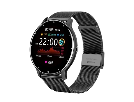 Smart Watch Hombres Pantalla Táctil Completa Deporte Fitness Watch Impermeable Bluetooth Para Android IOS Podómetro Smartwatch HombreCaja VEANXIN