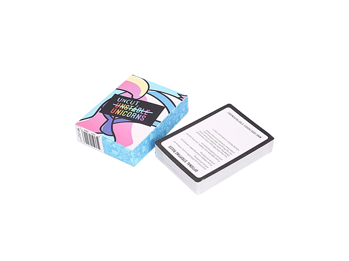 Expansión Unstable Uncut: Un Juego De Cartas Estratégico De Mesa Para Familiares Y Amigos Con Unicornios.