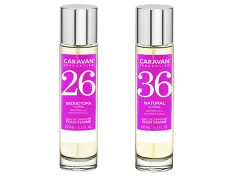 Set de 2 Perfumes CARAVAN Mujer Nº36 y Nº26 CARAVAN