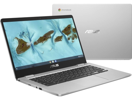 Portátil ASUS Chromebook 14 C424MA-EB0088 (14'' - Intel Celeron N4020 - RAM: 8 GB - 64 GB eMMC - Intel UHD Graphics 600) — Chrome OS