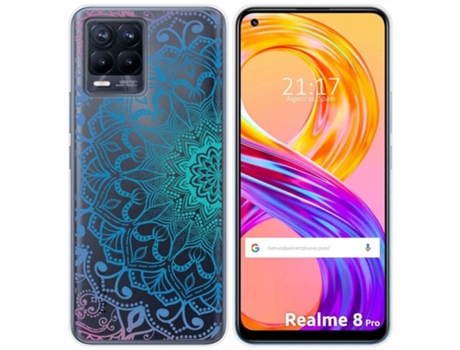 Carcasa Realme 8 4G / 8 Pro TUMUNDOSMARTPHONE Dibujos Transparente Multicolor