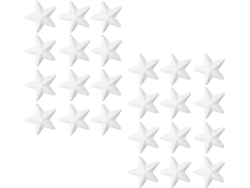 Estrellas Navideñas Cinco Puntas 7 5 24 Unidades Espuma Decoración Árboles Navidad Interior Hazlo Mismo Cm Tú
