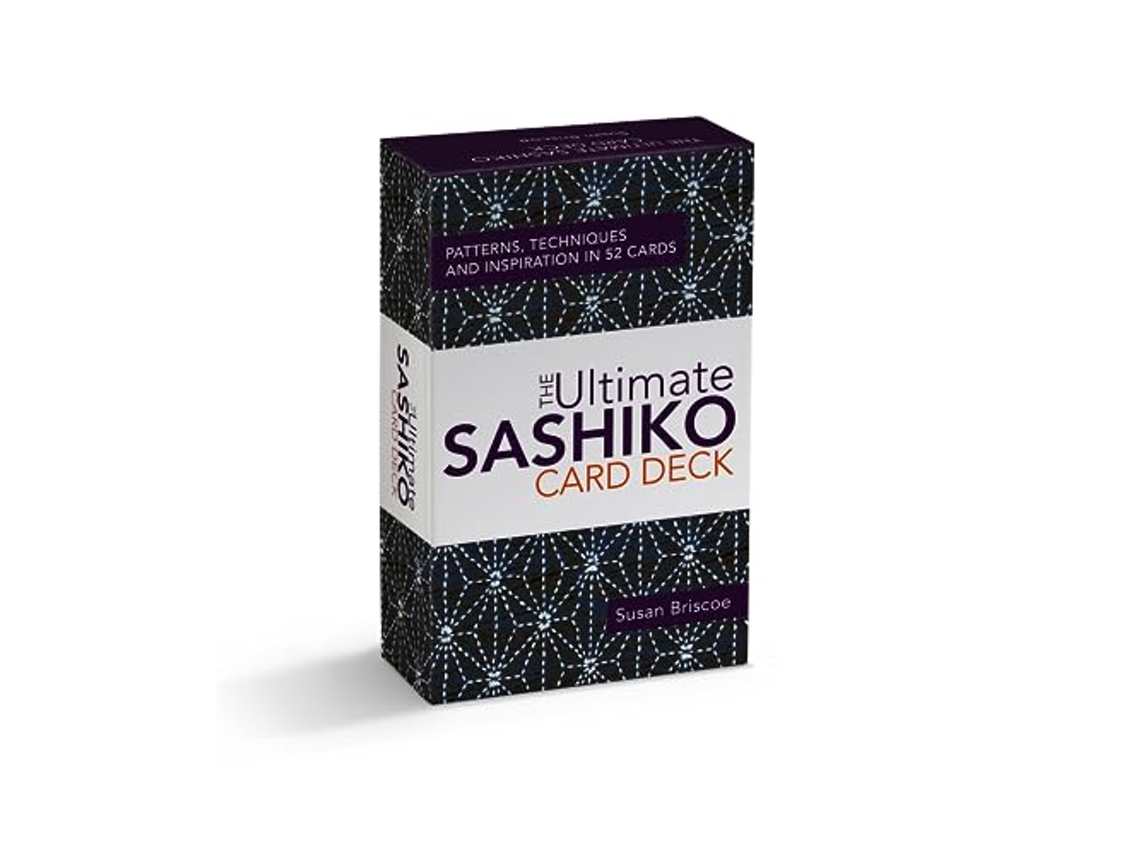 Libro Ultimate Sashiko Card Deck de Susan Briscoe (Inglés)