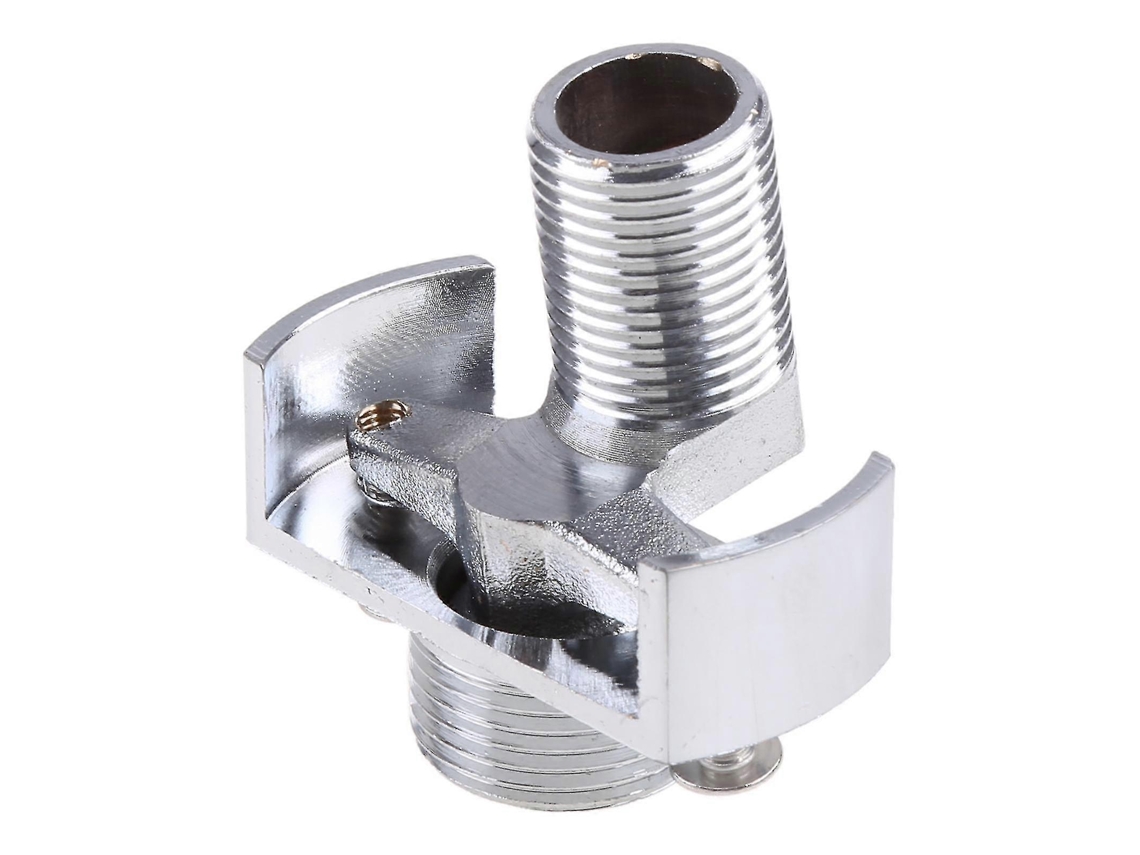 Accesorio De Grifo Angular Curvo De Pie Excéntrico Universal Duradero De Cobre Ajustable 0-40° Largo
