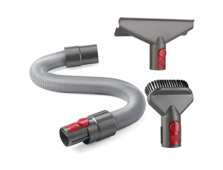 Accesorios de repuesto para aspiradoras Dyson V7 V8 V10 V11 (manguera de extensión, herramienta para colchón, cepillo rígido)