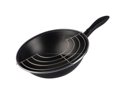 Wok esmaltado black 28 cm