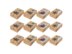 Caja De Embalaje De 12 Piezas.