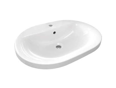 IDEAL STANDARD Connect Lavabo empotrado ovalado 620mm E5040, IDEAL STANDARD Connect Lavabo empotrado ovalado 620mm E5040, Color: Blanco