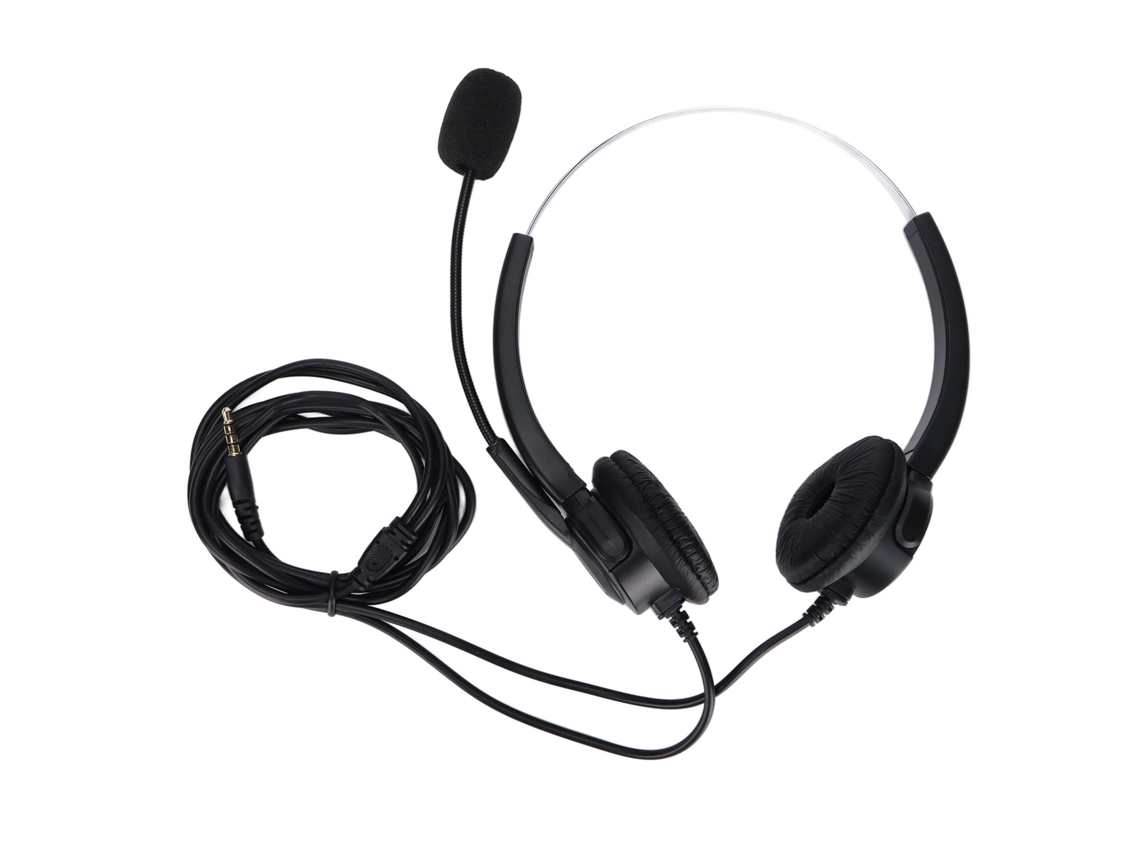 Auriculares Usb De 3,5 Mm Para Centros De Llamadas Con Reducción De Ruido Y Control De Volumen Para Pc/office