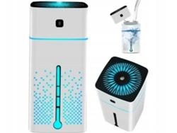 Humidificador Ultrasónico Mudo 7 Núcleos Luz Nocturna 1000ml