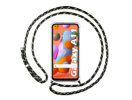 Carcasa Samsung Galaxy M11 TUMUNDOSMARTPHONE Colgante Verde
