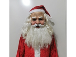 Máscara de fiesta, máscara de anciano, cabeza de Pervica, Halloween Navidad