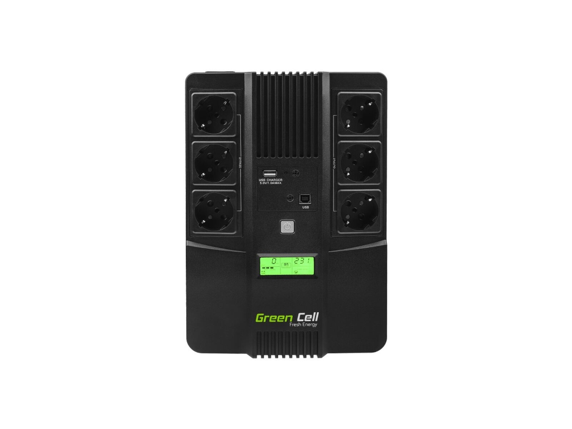 Sistema Interactivo GREEN CELL AiO 800VA LCD 480 W