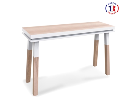 Consola Rectangular MON PETIT MEUBLE FRANÇAIS (Azul Sombre de Rance - Madera - 140 x 90 x 45 cm)