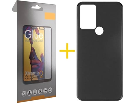 Carcasa + Protector de Pantalla para TCL 30 SE SKYHE Negro