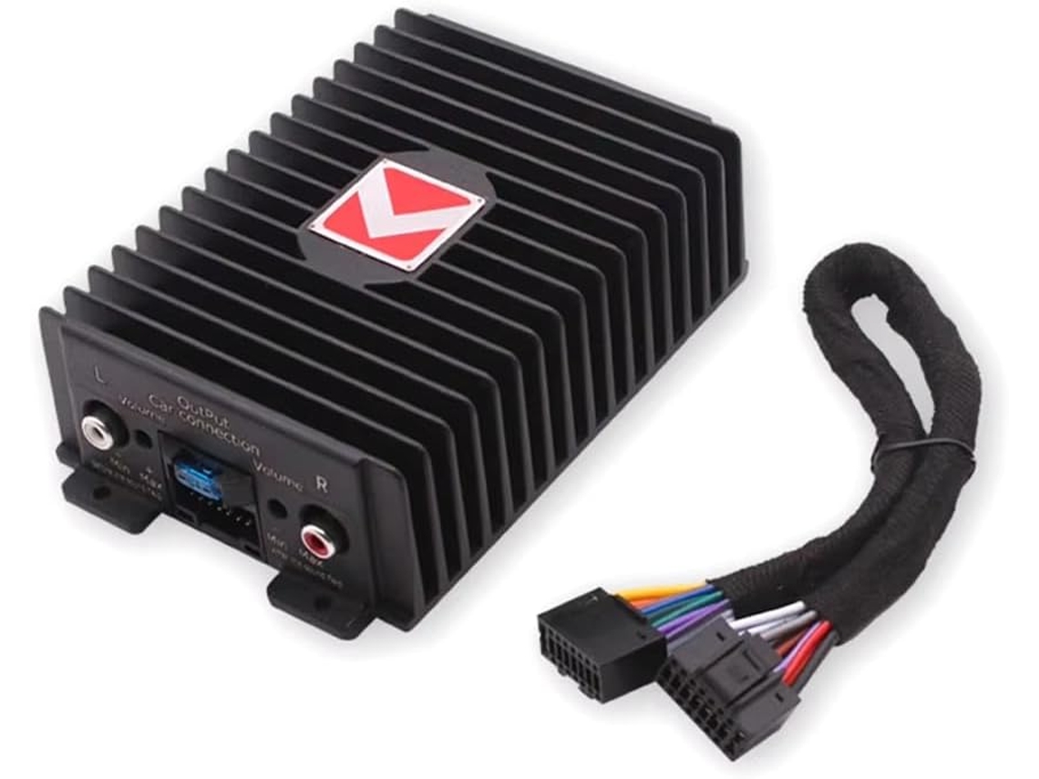 Amplificador De Audio Profesional Para Autorradio - 4 X 80w De Alta Potencia, Compatible Con Android