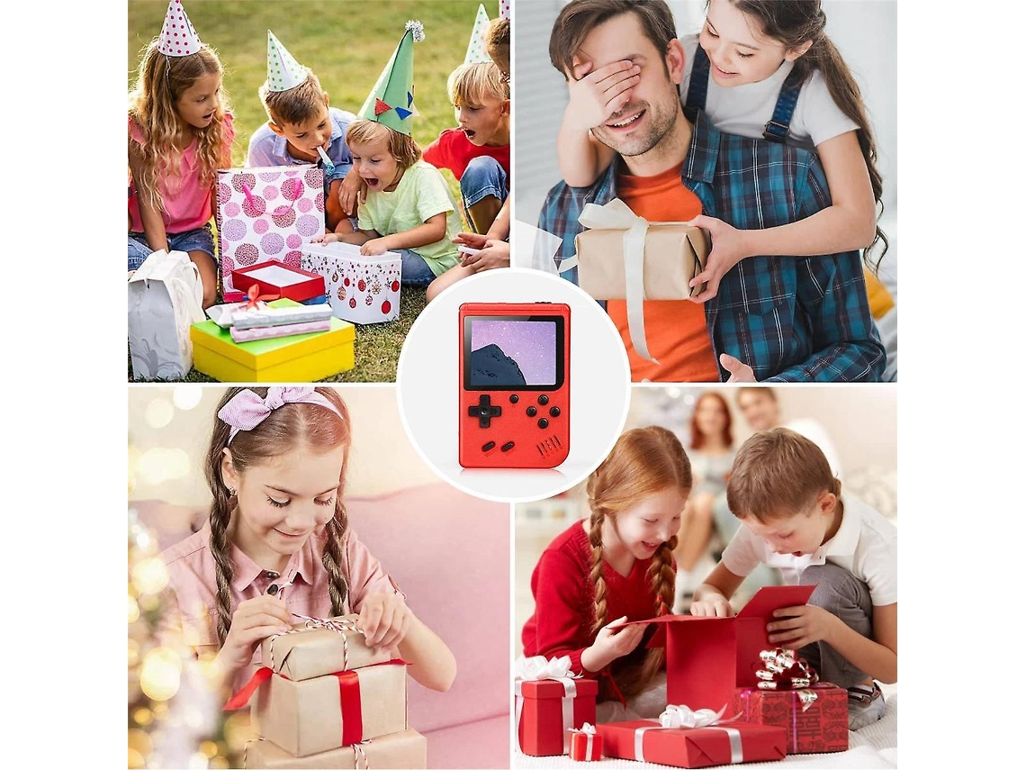 Consola De Juegos Portátil Retro De 2,4 Pulgadas Controlador De Juegos Para Niños 400 Juegos Soporte Para Conectar Tv Y