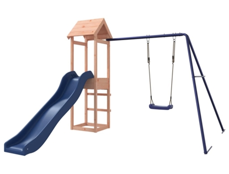 Parque Infantil De Exterior VIDAXL Marrón Madera