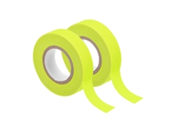 2 Rollos De Cinta Adhesiva Neón, 1,5 Cm X 10 M, Fluorescente Luminosa Para Decoración Fiestas Y Del