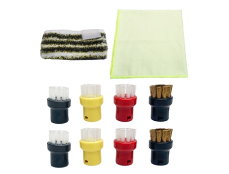 Conjunto de 8 Accesorios de Cepillos de Limpieza para Kärcher INF