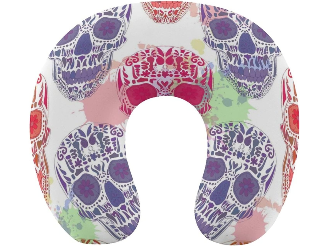 Almohada Espuma Viscoelástica Avión, Viscoelástica Fácil Relajación Cómodos Familia.brfácil Limpiar