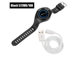 Reloj Inteligente Bluetooth De Moda Rastreador De Fitness Gps Brazalete Negro 512mb/1gb