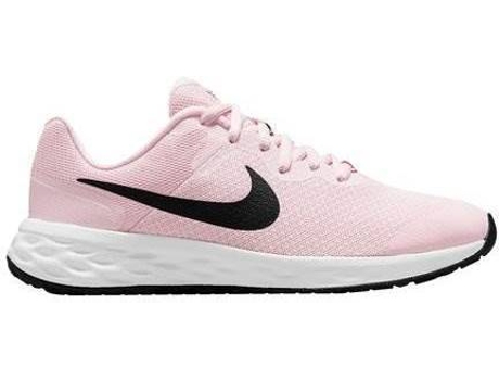 Zapatillas NIKE Revolution 6 NN GS Tejido Niños (38.5 - Rosa)