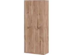 Armario MUEBLAM Roble Roble Melamina (99x232x50 cm)
