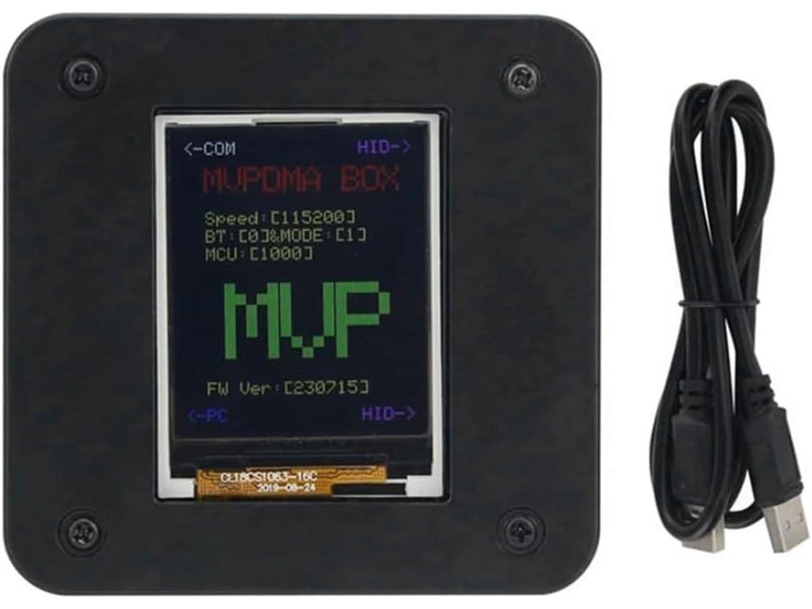 Mvpdma Box B+ Bpro Teclado, Ratón Y Controlador De Macros + Estuche Negro