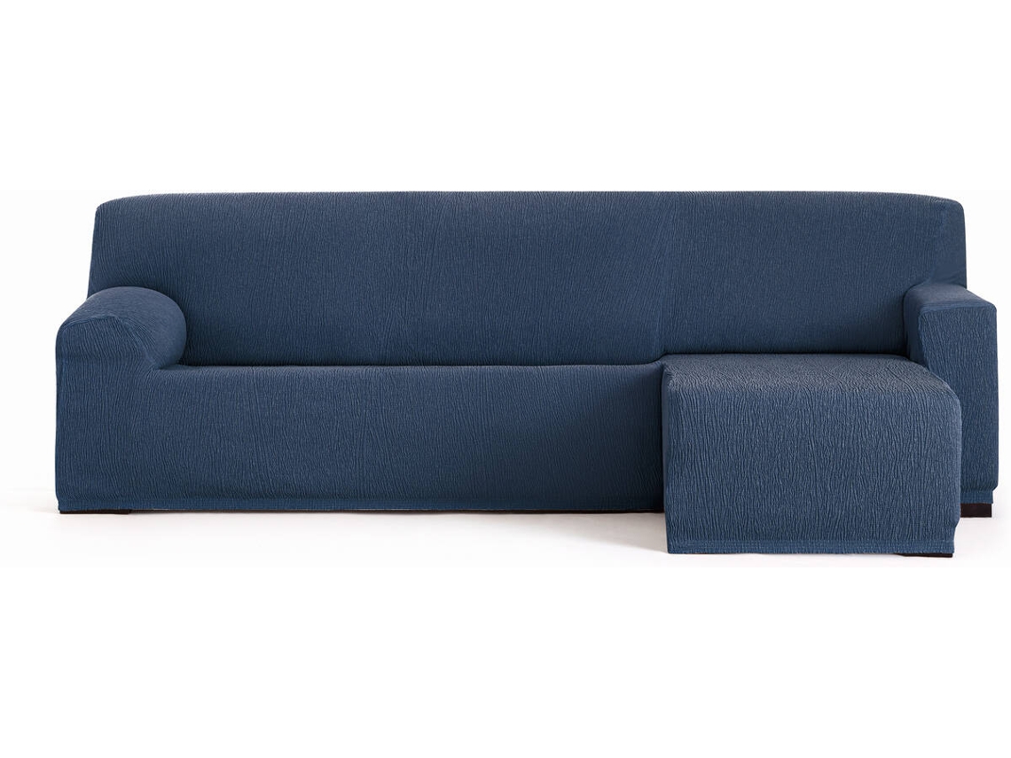 Funda de Chaise Longue Derecha para Brazo Corto EYSA Premium Troya (310 x 170 x 110 cm - Poliéster - Azul)