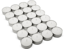 COM-FORT HOUSE- Velas Blancas | Pack velas de 480 Unidades | Velas de Té Calientaplatos | Tealight | 9 Horas de Duración | Velas Decorativas Sin Perfume |