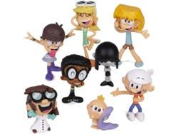 Set de Figuras The Loud House (8 unidades - 6 x 20.5 x 6.5 cm)
