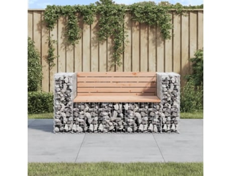 Banco De Jardín VIDAXL Marrón Madera (143x71x65.5 cm)
