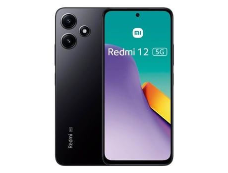Smartphone XIAOMI Redmi 12 5G 4Gb/128Gb Negro Jade Negro Dual Sim 23076Rn8Dy
