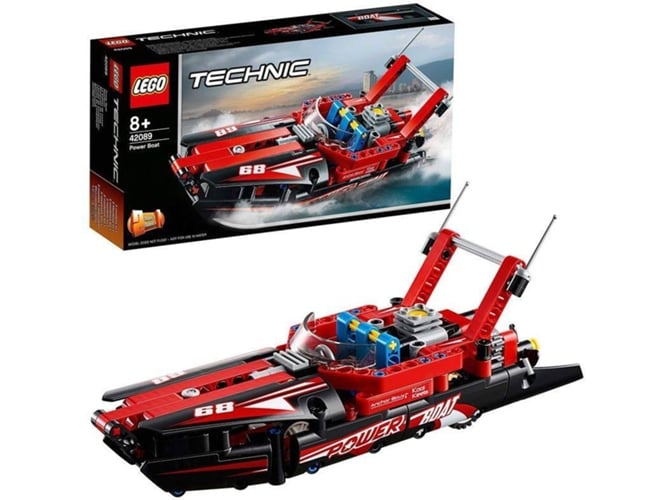LEGO Technic: Barco a motor - 42089 (Edad Mínima: 8 - 174 Piezas)