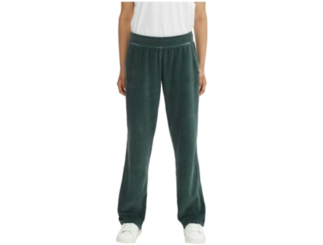 Pantalones de Mujer CHAMPION Largos Sintetico Verde (S)