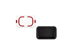Molde Tartera Hierro Rectangular con Tapa