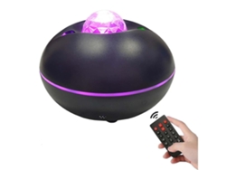 L Starry Sky Projector, Lâmpada De Céu Estrelado Galaxy, Luz Noturna Com Controle Remoto, Ondas De Água Girando A Luz Do Projetor
