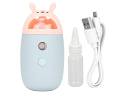 Calentador De Manos Con Humidificador 2 En 1, Recargable, Con Batería Externa Portátil De 8000 Mah (azul)