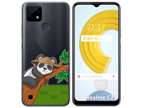 Carcasa Realme C21 TUMUNDOSMARTPHONE Dibujos Transparente Multicolor