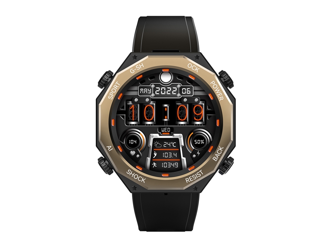 Reloj Inteligente (resistente Al Agua Ip69, Pantalla Táctil Completa Ips De 1.45 Pulgadas) Rastreador De Fitness