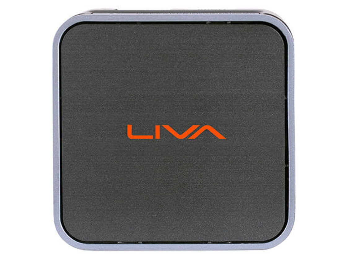 Mini PC ECS Liva Q2 N4120  Intel Celeron N 4 Gb Lpddr4-Sdram 64 Gb Emmc Windows 11 Negro Plateado