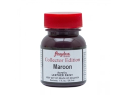 Pintura Cuero Y Polipiel Angelus Collector Edition 29,5 Ml (Maroon 336)
